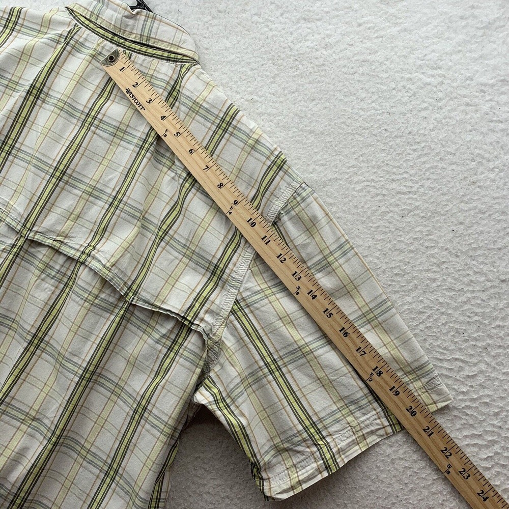 Carhartt Force Button Up Shirt Mens XL X-Large Relaxed Fit Plaid Workwear 101963 - Picture 11 of 15